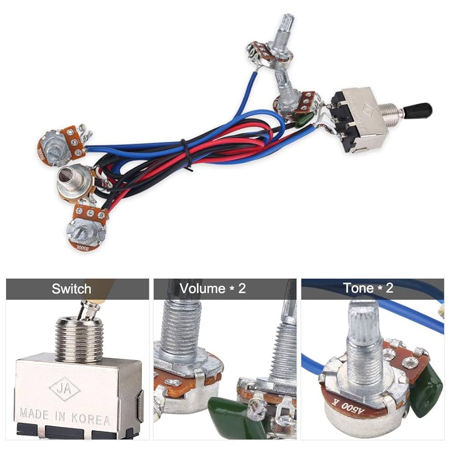 ギター Montreux LP Wiring Kit ver.2 ギター Montreux LP Wiring Kit ver.2 ギター Montreux LP
